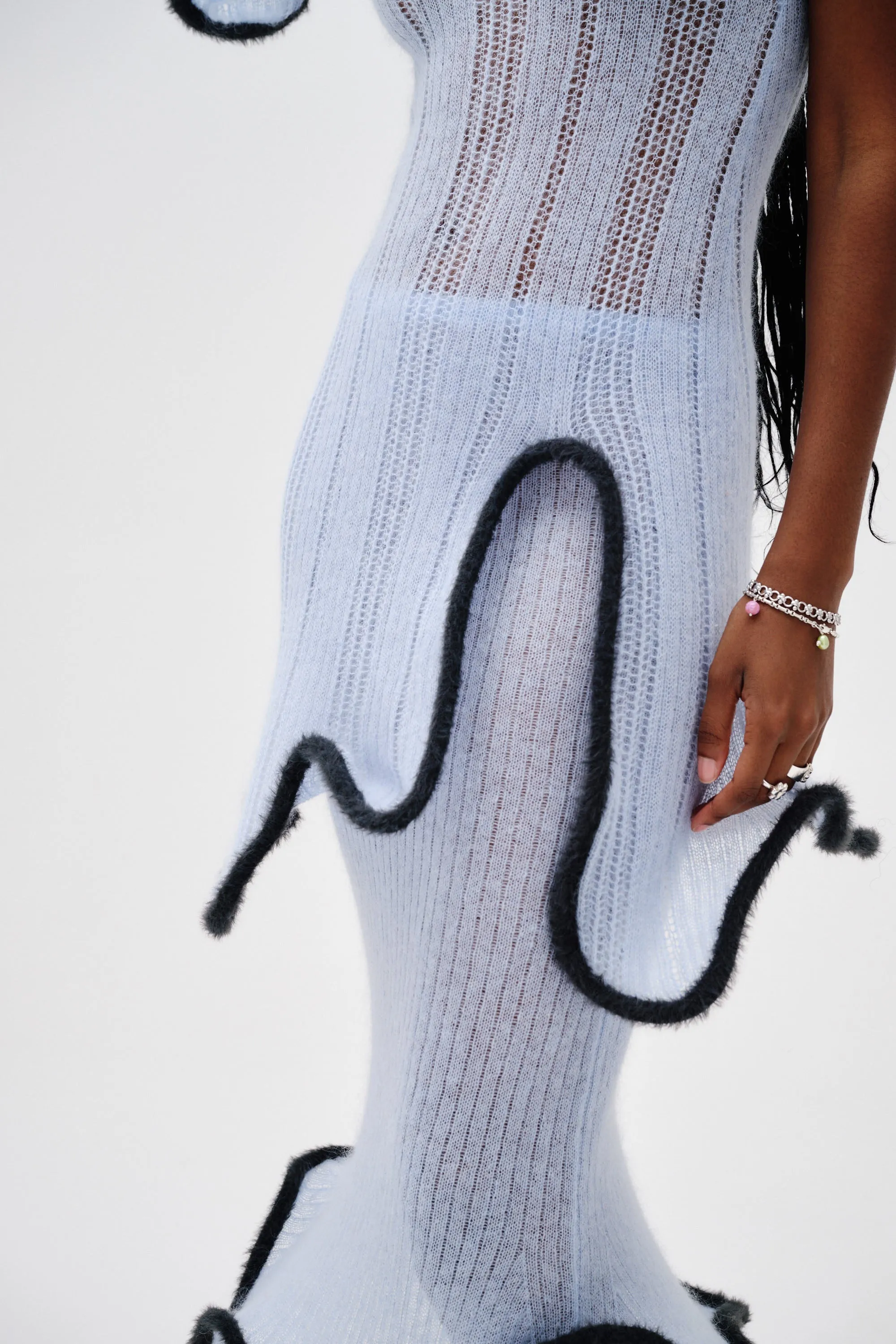 MALFOY ALPACA WAVY TANK DRESS