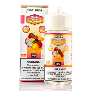 Mango Strawberry Dragonfruit - Pod Juice E-Liquid (100 ml)
