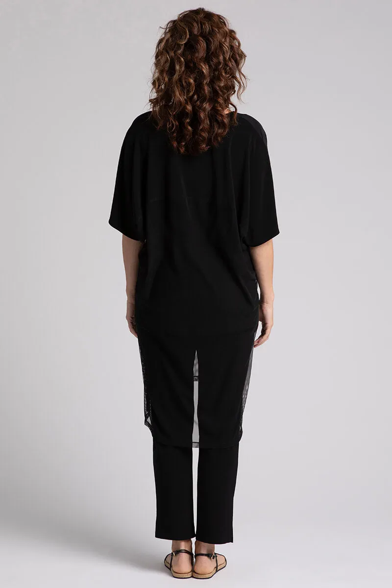 Mesh Cover Up | Black