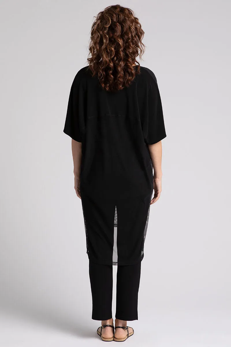 Mesh Cover Up | Black