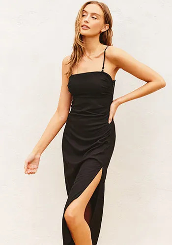 Midnight Martini Midi Dress