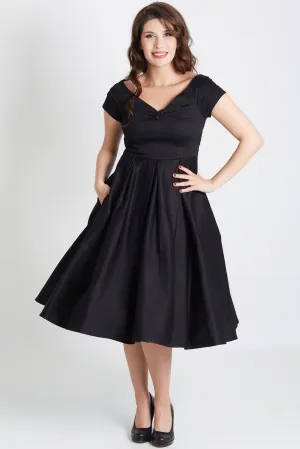 Miss Lily Dress in Black