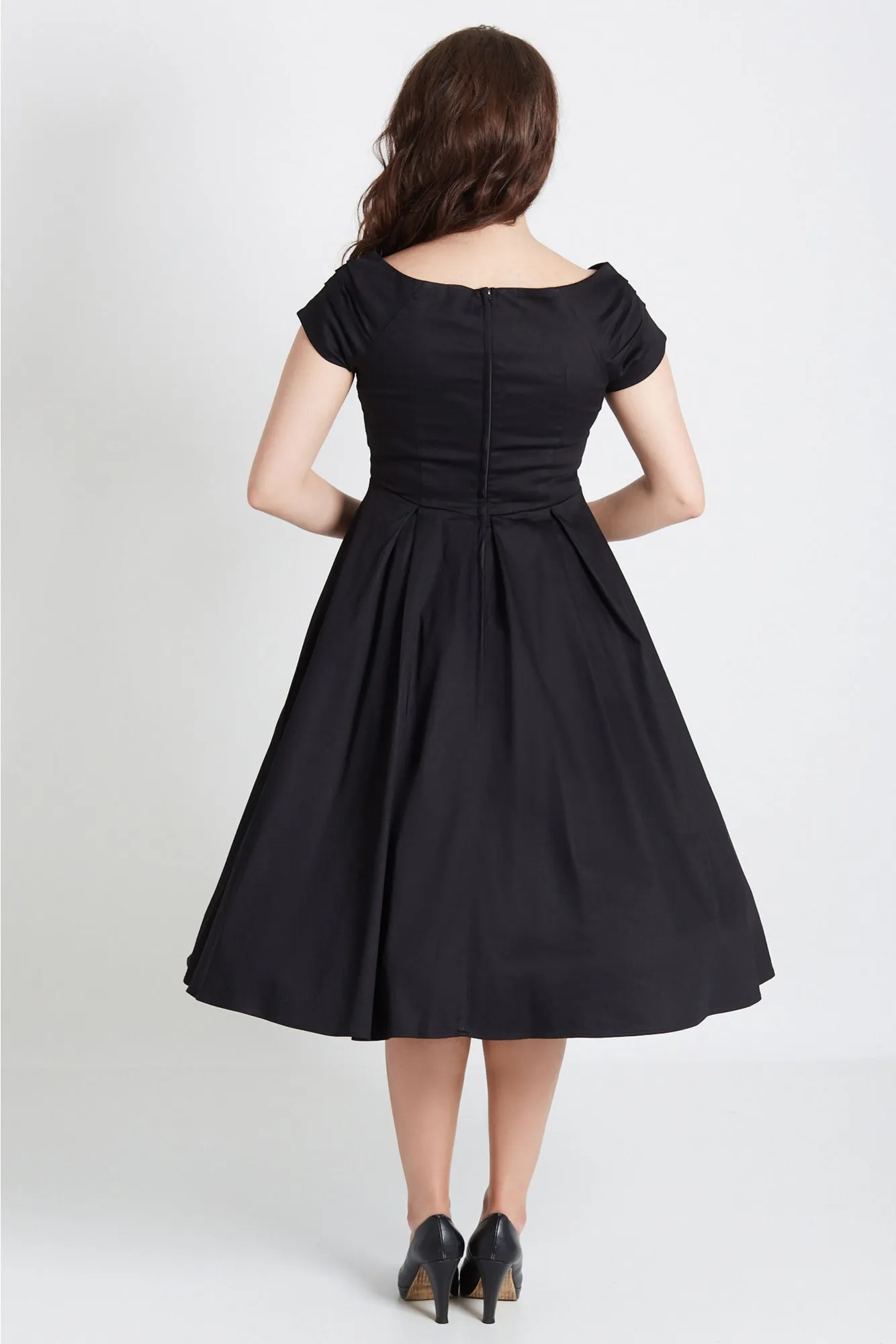 Miss Lily Dress in Black