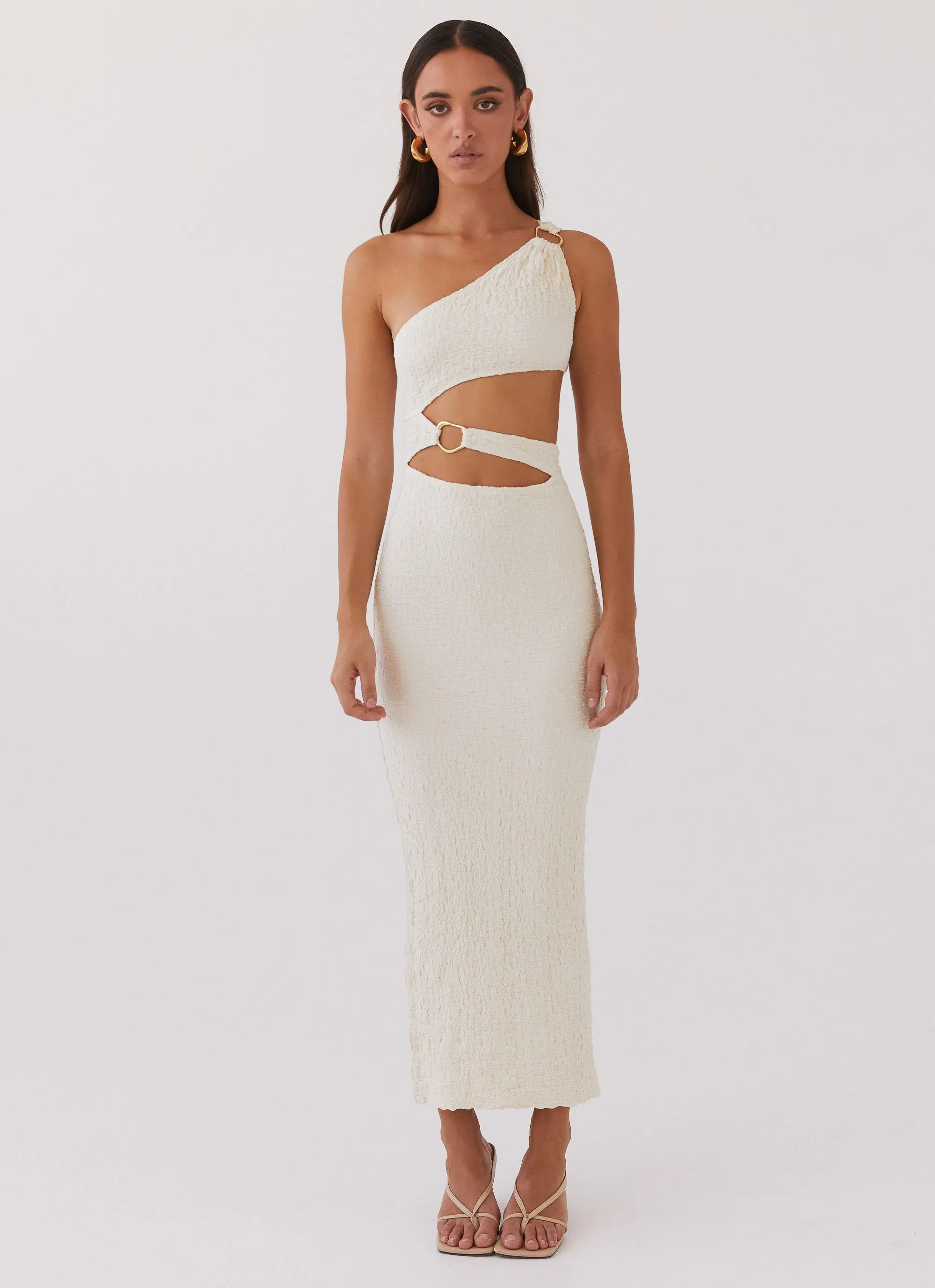 North Haven Maxi Dress - Ivory Wave