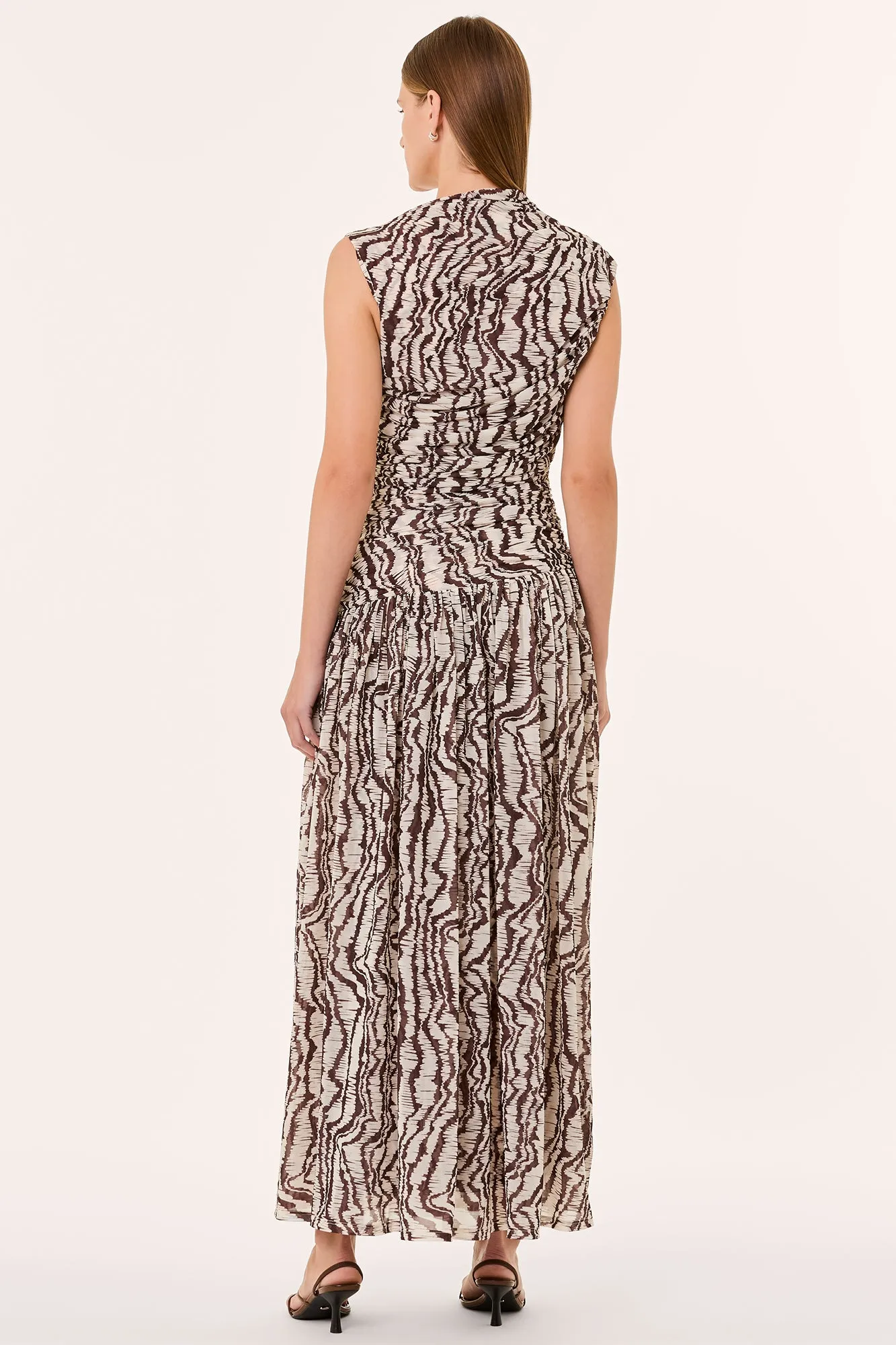 ODILA DRESS - ABSTRACT ANIMAL