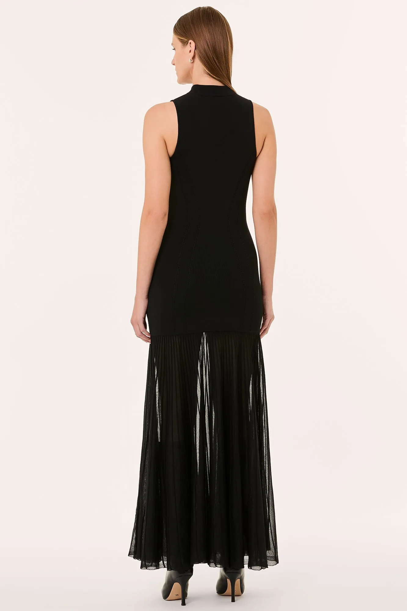 PEARLE DRESS - BLACK