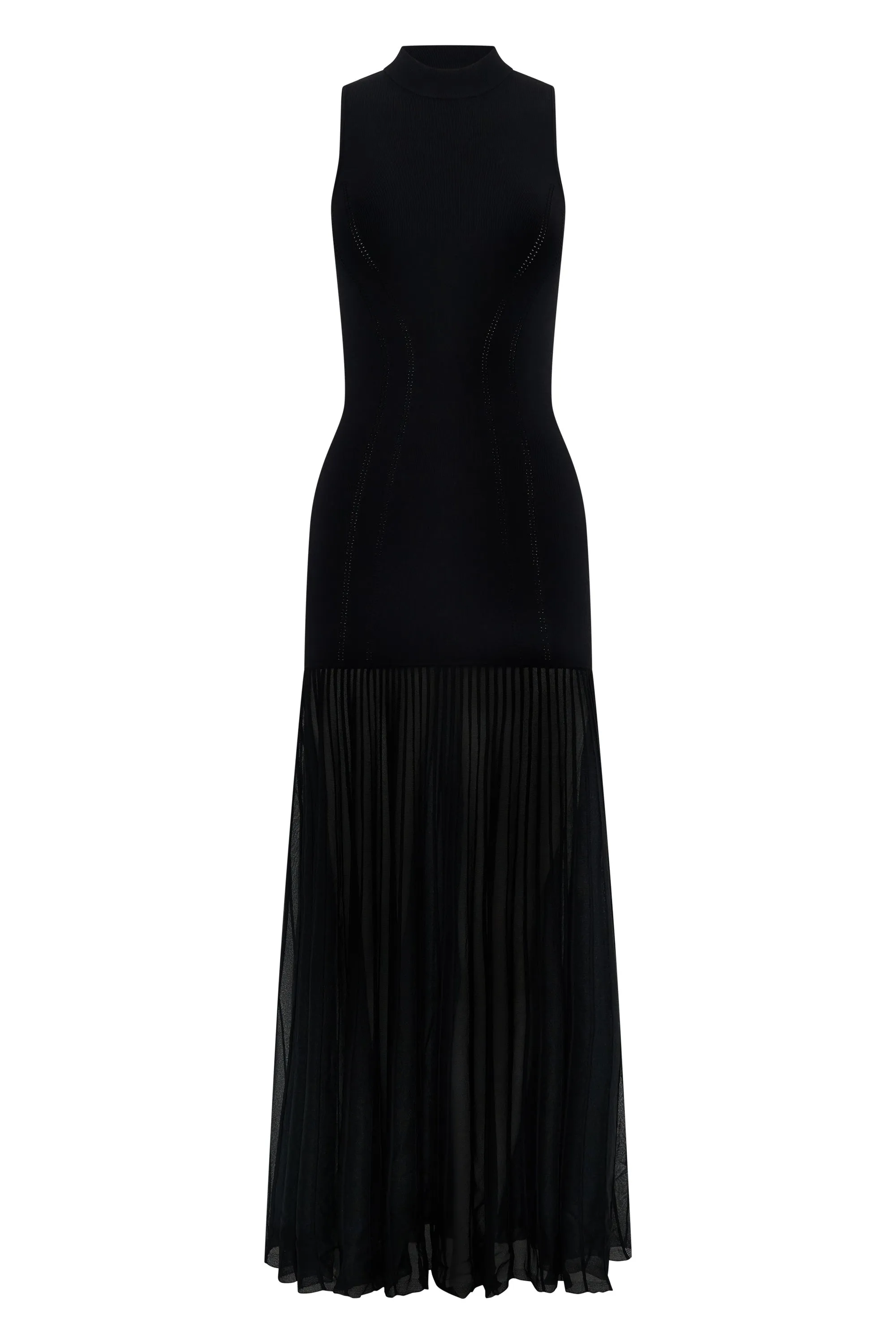 PEARLE DRESS - BLACK