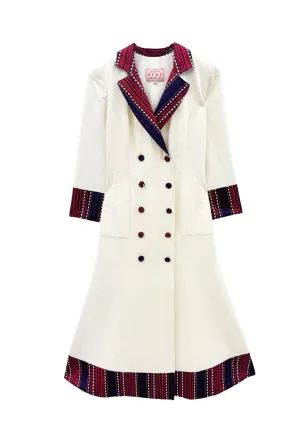 Run for the Roses Coat Dress - Ivory