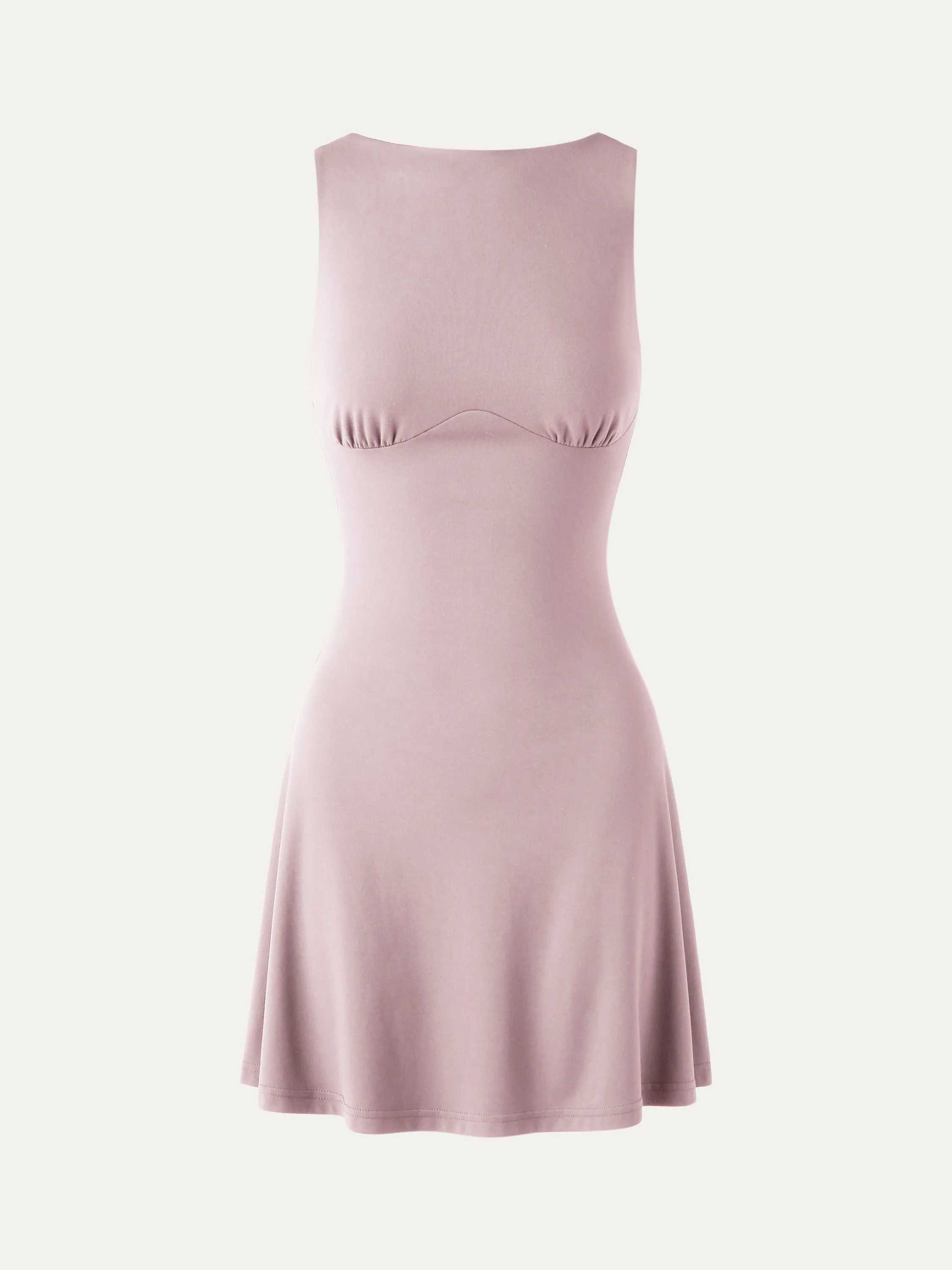 Sleek Bustier Mini Dress