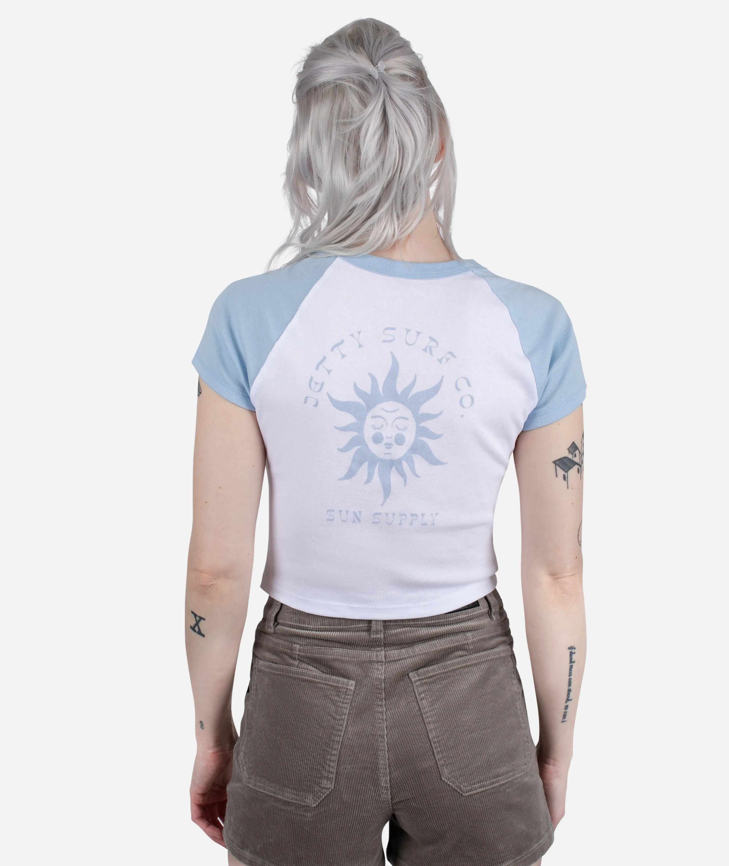 Sun Supply Short Sleeve Tee - White