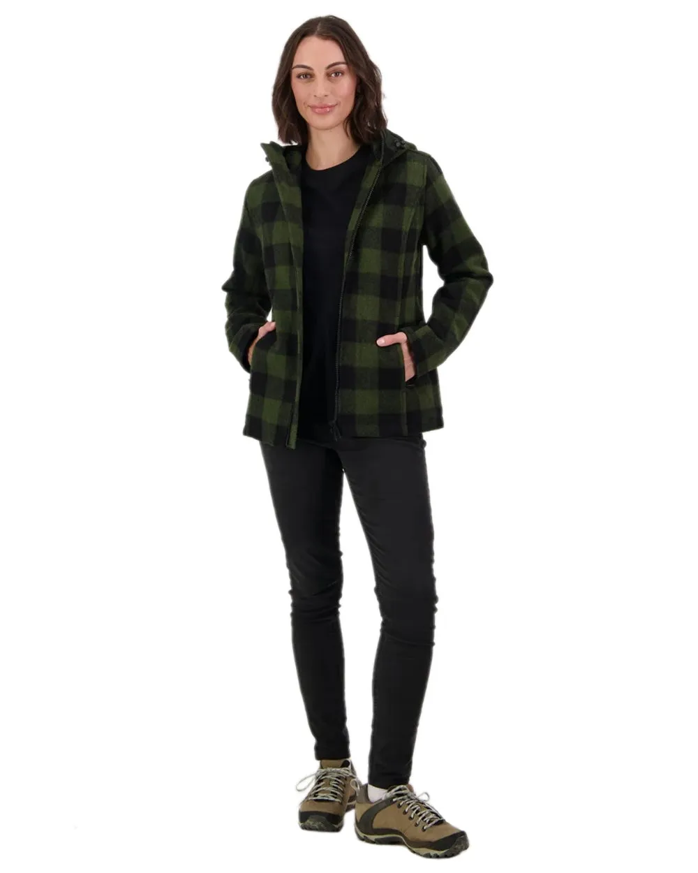 Swanndri Womens Seattle V2 Wool Hoodie