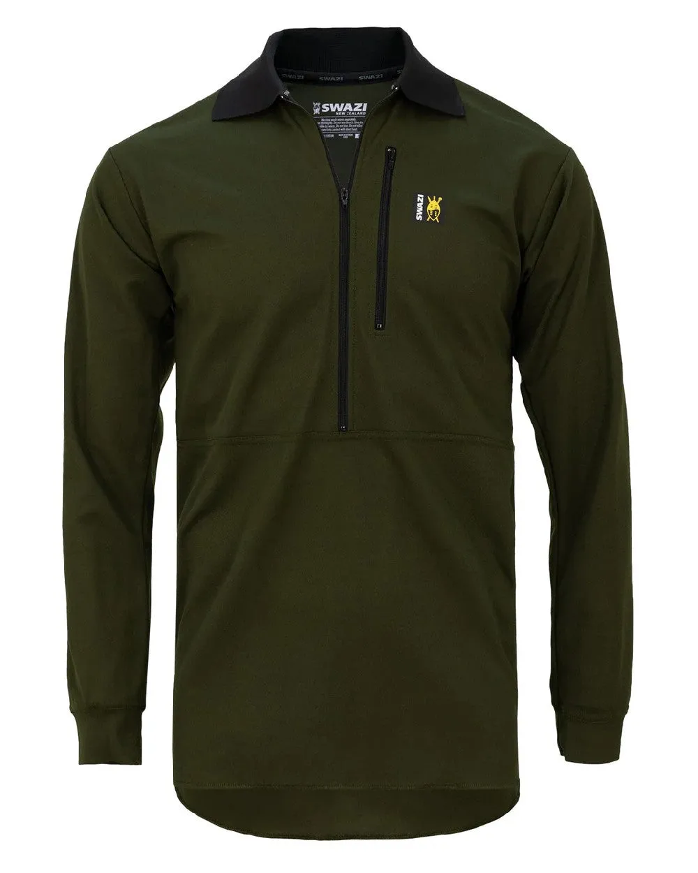 Swazi Mens Climb Max Long Sleeve Polo Shirt