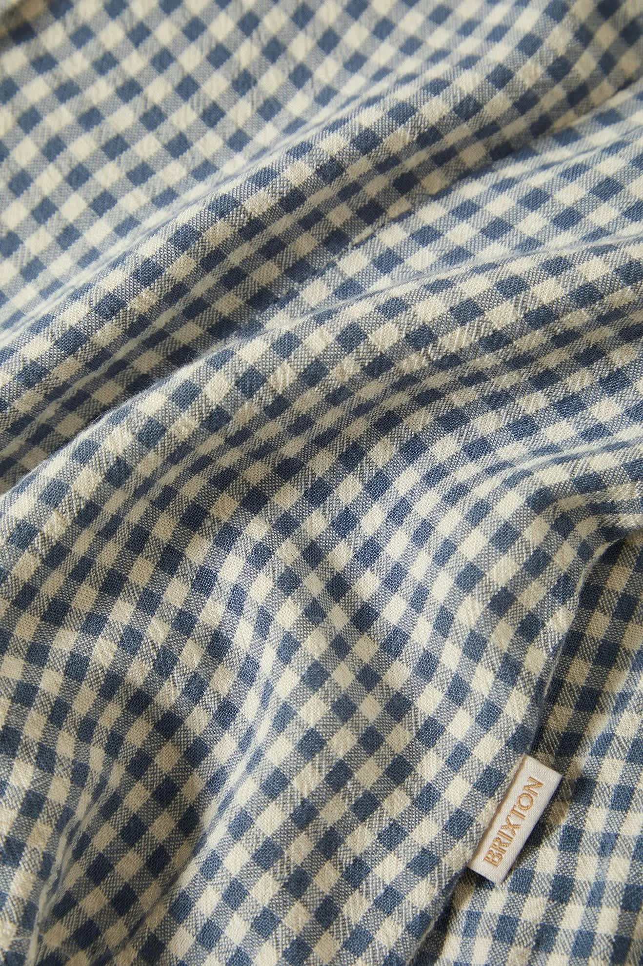 The Meadow Blouse - Azure Blue Gingham