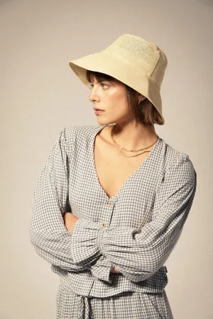 The Meadow Blouse - Azure Blue Gingham