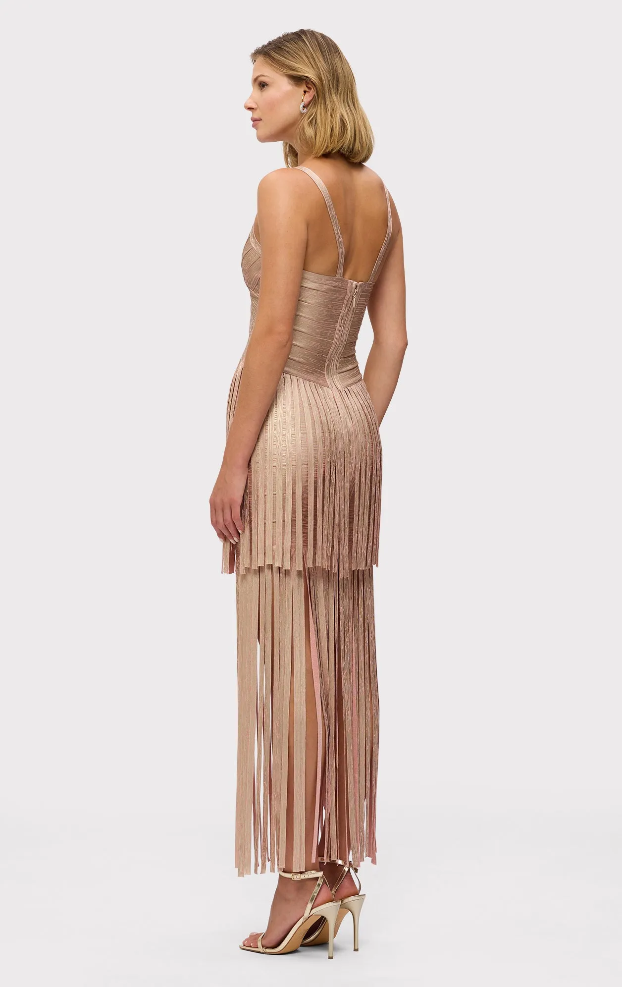 THE METALLIC VIVIENNE GOWN