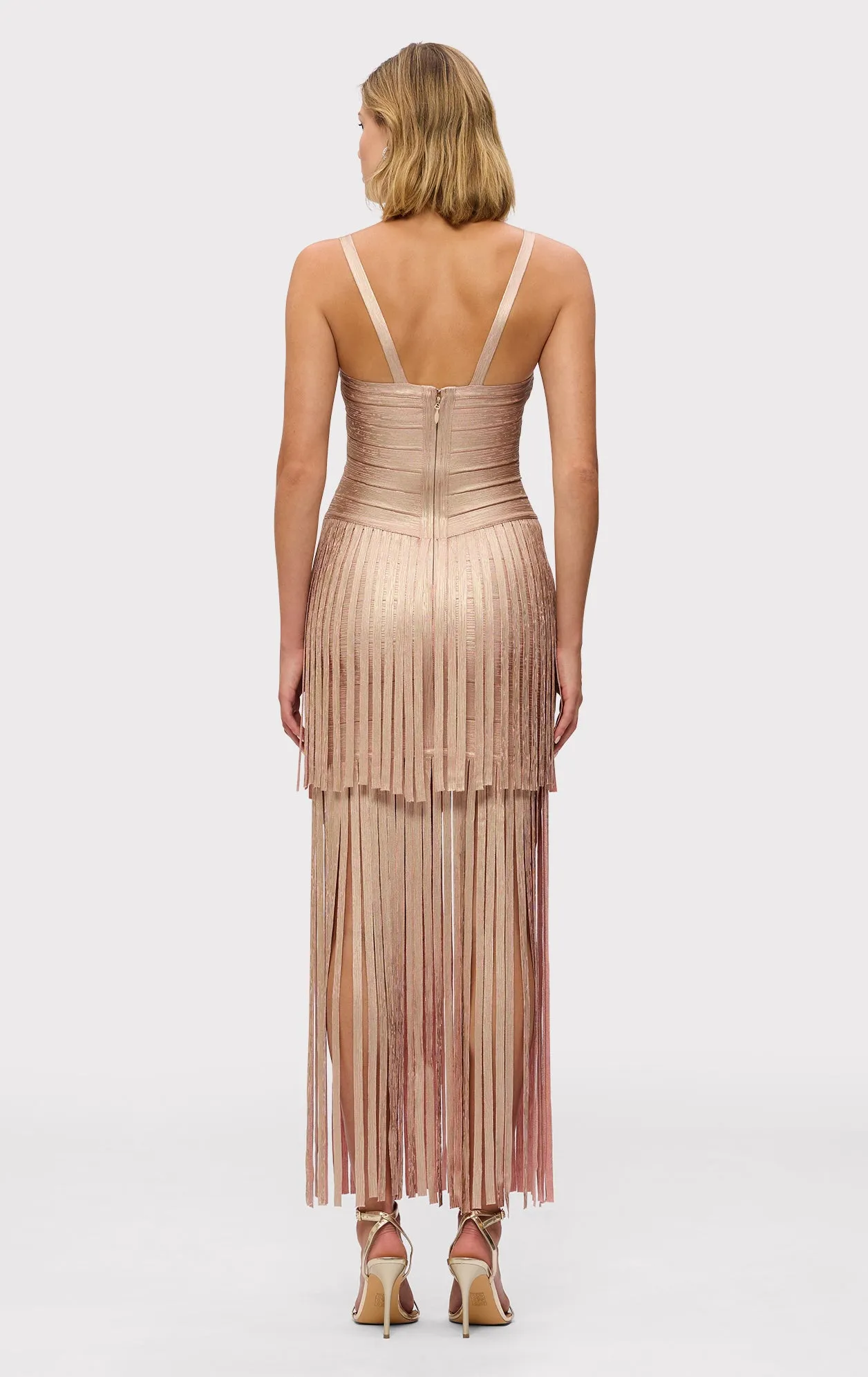 THE METALLIC VIVIENNE GOWN