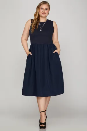 This Means Business Dress - Plus