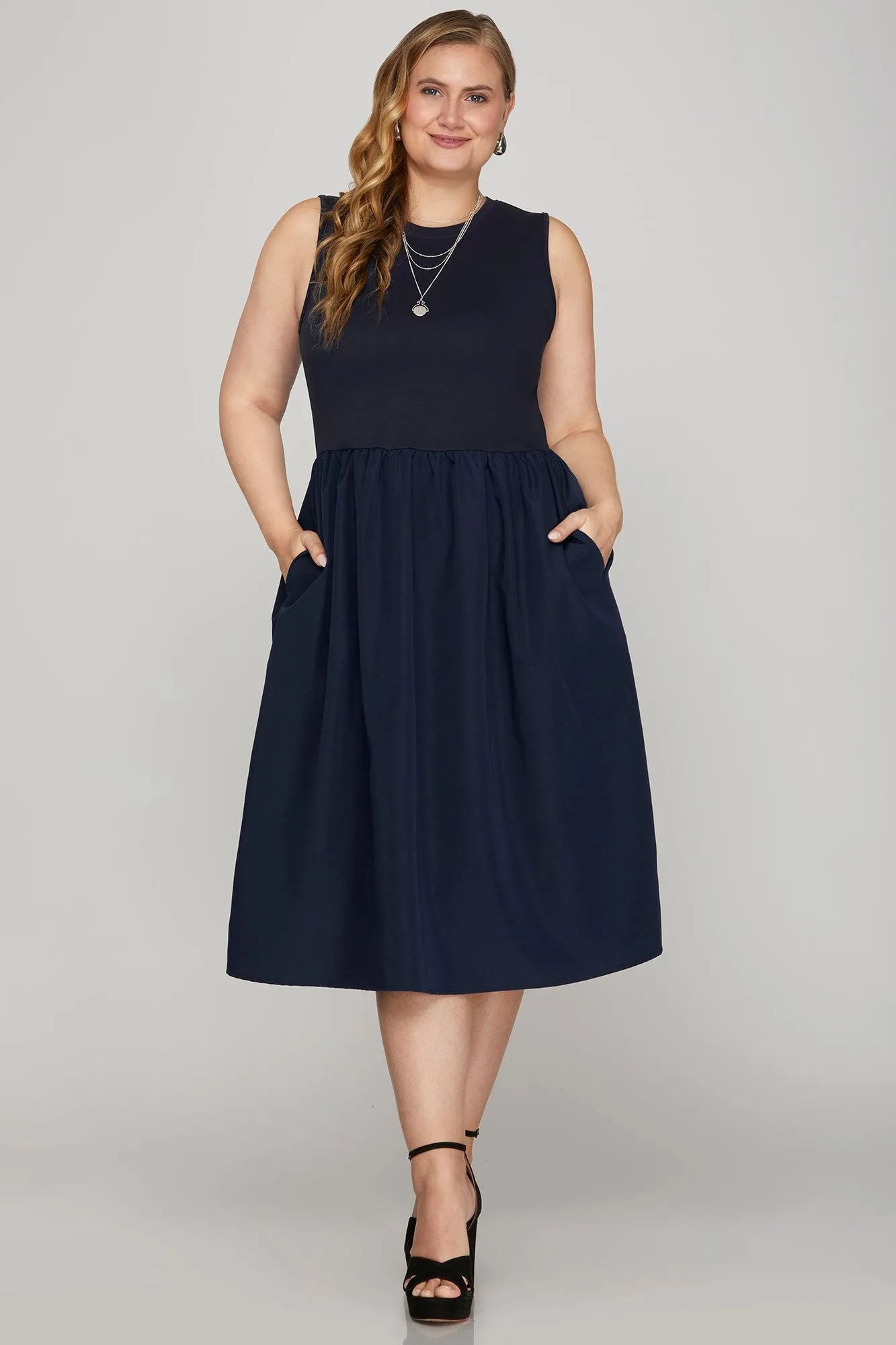 This Means Business Dress - Plus