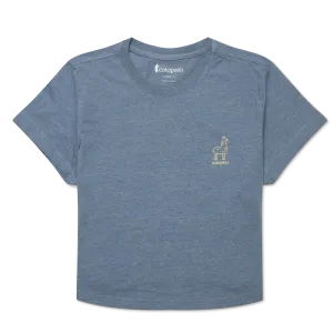 Tiny Llama Crop T-Shirt - Women's
