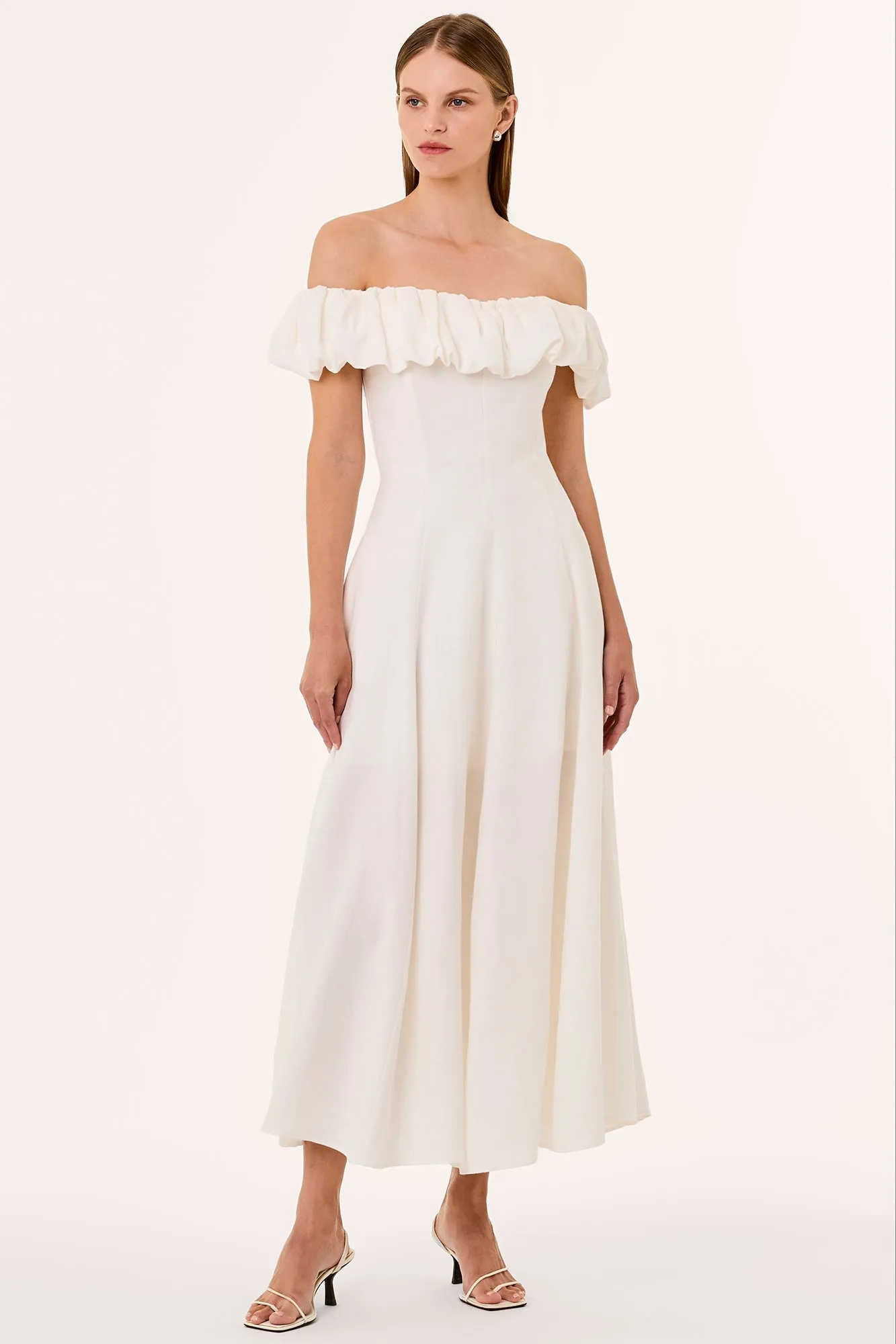 YARA DRESS - IVORY