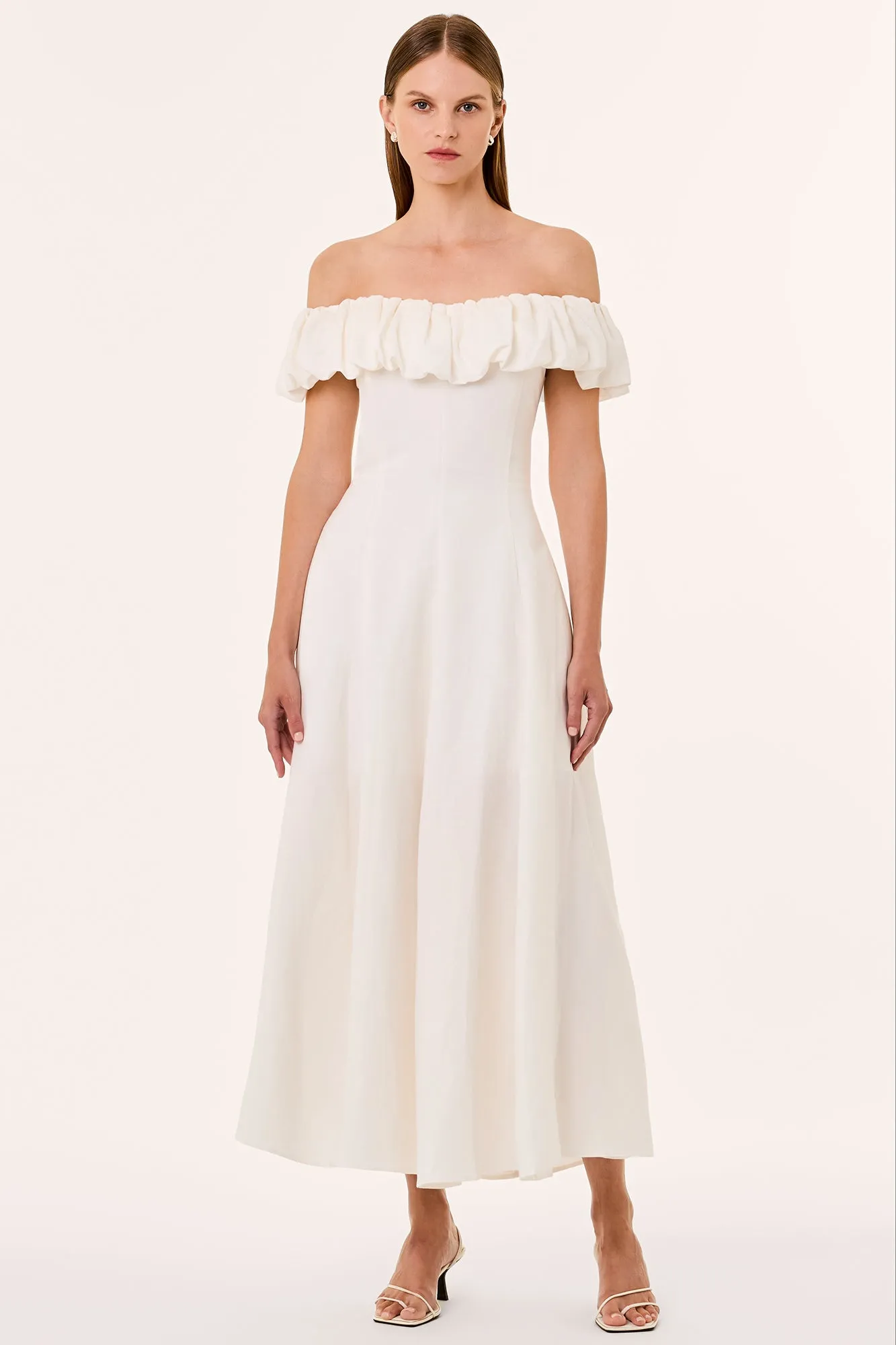 YARA DRESS - IVORY