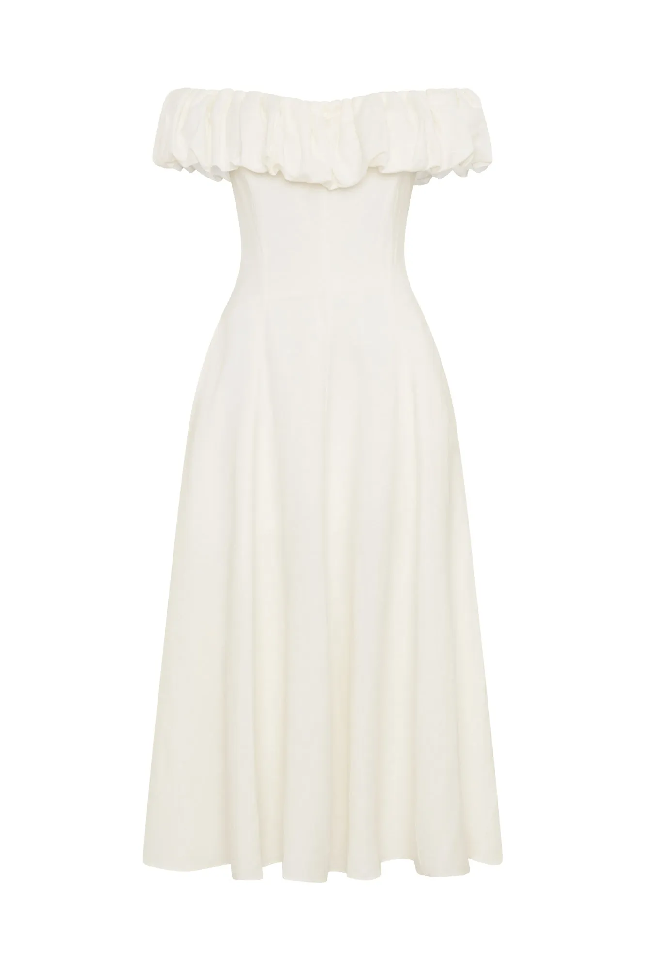 YARA DRESS - IVORY