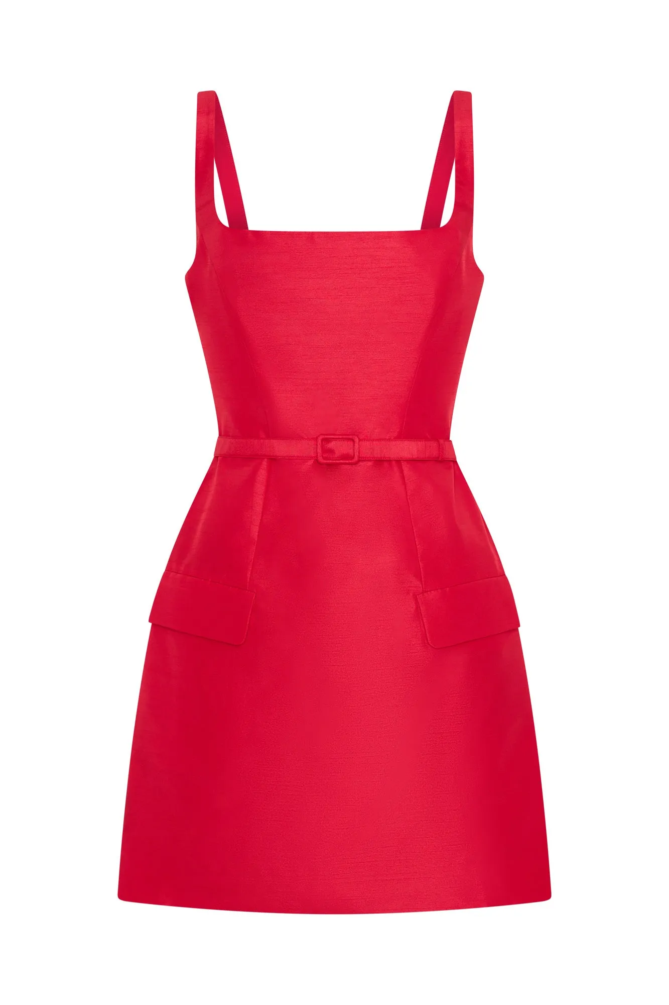 ZOYA DRESS - SCARLET